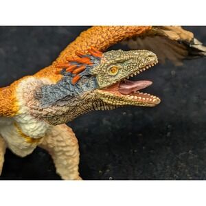 2014 Papo 5" Archaeopteryx Dinosaur Bird Rare Retired HTF Authentic